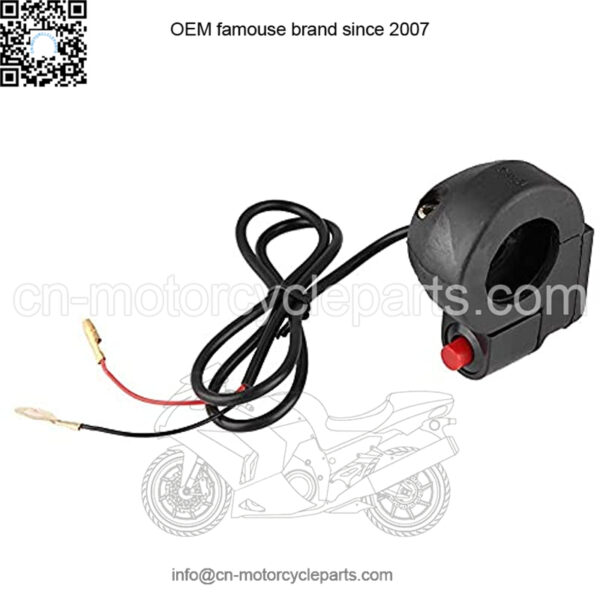 Throttle Brake Levers for Pocket Bike Mini Motorcycle,ABS + Aluminum AlloyHandle Grips Kill on/Off Switch Throttle Brake Levers Kit - Image 3