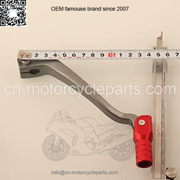 Motorcycle CNC Folding Gear Shifter Shift Lever Gear Shift Lever for Motorcycle ATV Dirt Bike Pit Bikes Gear Lever Kay-o - Image 5