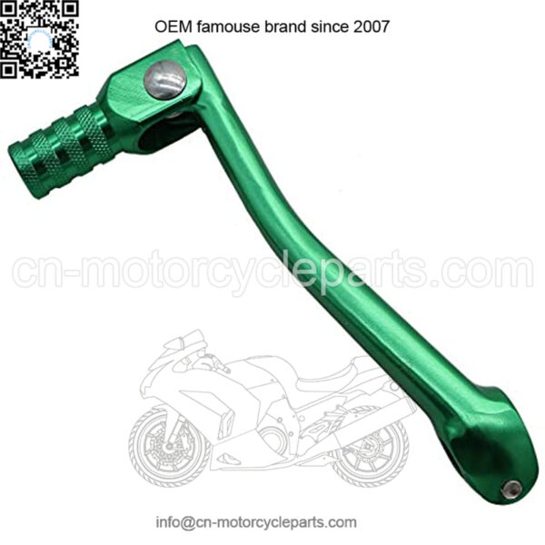 CNC Aluminum 2" Folding Gear Shifter Shift Lever for Honda XR50 CRF50 XR CRF 50cc 70cc 90cc 110cc 125cc Dirt Pit Bike (Green)