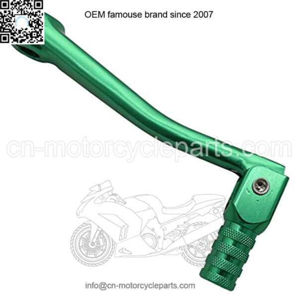 CNC Aluminum 2" Folding Gear Shifter Shift Lever for Honda XR50 CRF50 XR CRF 50cc 70cc 90cc 110cc 125cc Dirt Pit Bike (Green) - Image 2