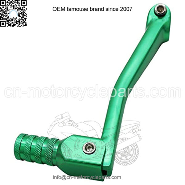 CNC Aluminum 2" Folding Gear Shifter Shift Lever for Honda XR50 CRF50 XR CRF 50cc 70cc 90cc 110cc 125cc Dirt Pit Bike (Green) - Image 4