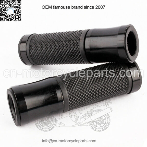 Motorcycle Universal 7/8" 22mm Handle Bar Hand Grips ATV for Honda Yamaha Suzuki - Image 2