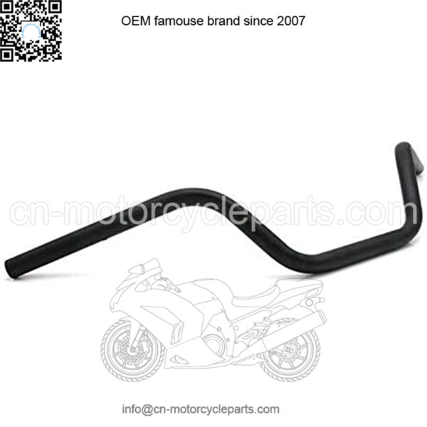Motorcycle Universal High-Rise Handlebars Drag Bar Cruiser Chopper Bobber Touring Atv With 7/8 inch 22mm Bar (Black) - Image 3
