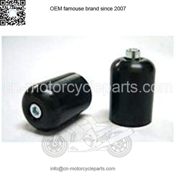 Honda CBR600RR CBR1000RR CBR929RR CBR954RR RC51 F2 F3 F4 F4I CBR600F Black Bar Ends - Sliders - 725-1309 - MADE IN THE USA