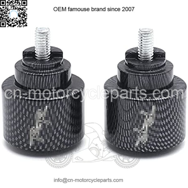 MT220-013- Hand Bar Ends Compatible with Cbr 250 600 900 929 954Rr 1100 Rr Cbr1100Xx Rc51 Carbon - Image 3
