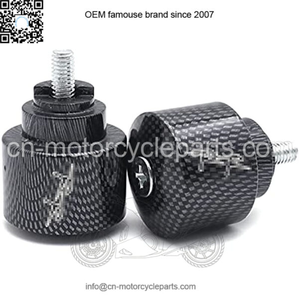 MT220-013- Hand Bar Ends Compatible with Cbr 250 600 900 929 954Rr 1100 Rr Cbr1100Xx Rc51 Carbon - Image 4