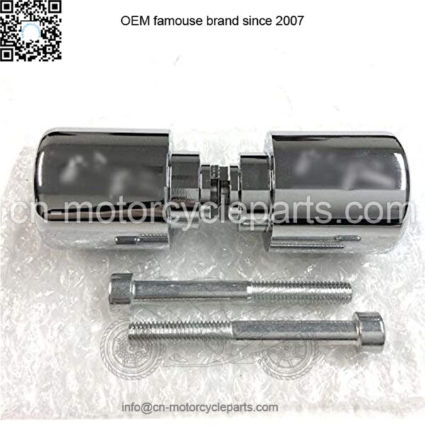 MT220-010- Motorcycle Chromed RR Logo Bar Ends Super Blackbird CBR1100XX CBR 1000 RR 2004-2008 CBR 600RR 2003-2013 CBR 600 F1/F2/F3/F4/F4I 1987-2006 etc. See descriptio - Image 2