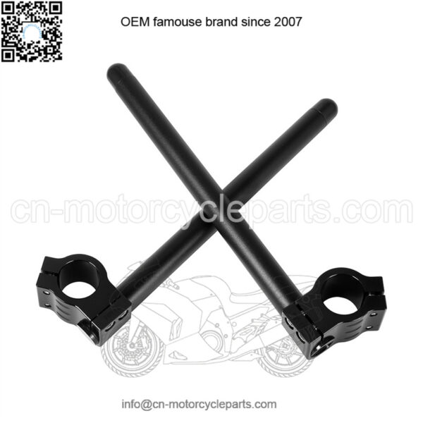 Motorcycle accessories modified CNC separation handlebar sports car racing street car modified aluminum alloy handlebar - Image 3