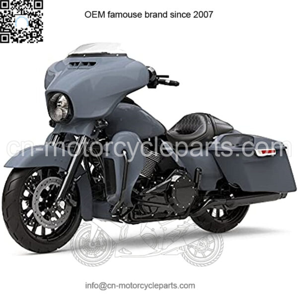 Inner Outer Fairing Stretched Saddlebags Vented Lower Fairing Side Cover Front Rear Fender Gas Tank Gray Bodywork Bodykits Fit For Harley CVO Street Glide 2018 2014-2020 - Image 4