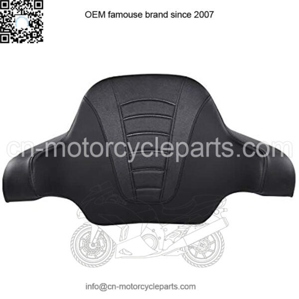 Tour Pack Trunk with Backrest and 6.5" Speakers Mount Rack Fit for Harley Touring Road King 2014-2020 - Image 4