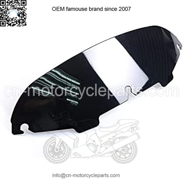 Black 4.5" Windshield Windscreen Compatible for 96-13 Harley Davidson Touring Street Glide Electra Glide FLHT FLHTCU Ultra Classic Glide FLHX FLHTK Tri Glide 1996-2013 - Image 4