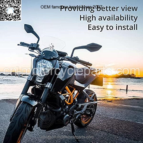Motorbike Wind Deflector Motorcycle Windscreen Adjustable Clip On Windshield Extension Universal for Motorcycle Racing Bike -Ttranslucent - Image 3