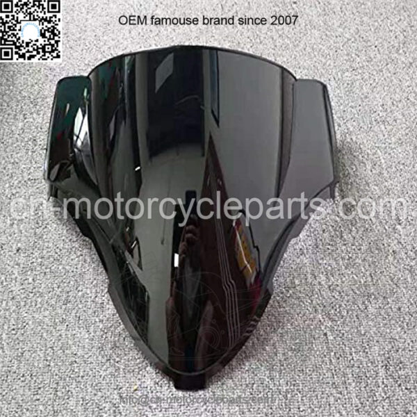 Black Motorcycle Motorbike Windshield Double Bubble Windscreen Wind Deflectors For Suzuki For Hayabusa GSXR1300 GSXR 1300 1999-2007 - Image 2