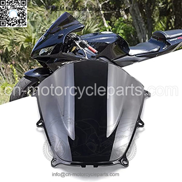 Black Windshield Fit for Honda CBR600RR 2005 2006 cbr 600 rr 05 06 Motorcycle Windscreen ABS Plastic Wind Deflector