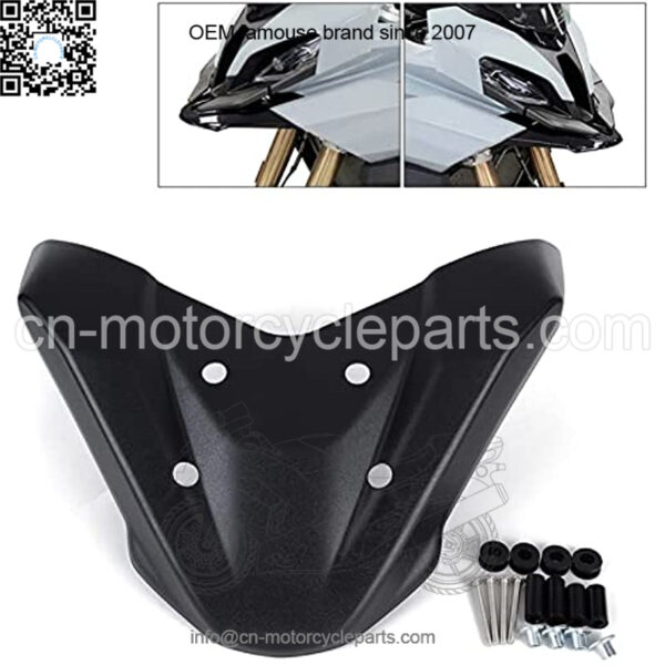 Front Wheel Mudguard Beak Nose Cone Extension Cover Extender Cowl for BMW S1000XR S1000 S 1000 XR S 1000XR 2020 2021 Motorcycle (Color : B) - Image 2