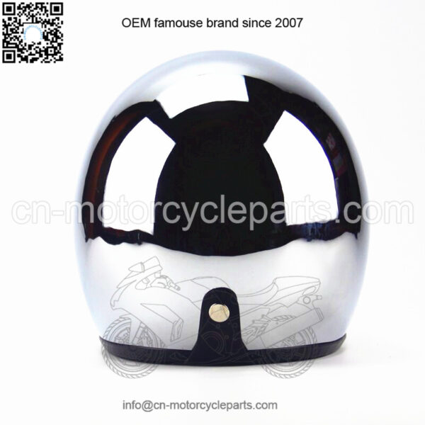 Motorcycle helmet male calf electric car helmet ladies four seasons universal electroplating new Harley retro helmet - Image 3