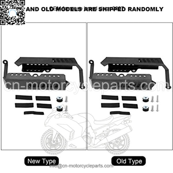 Yctze Oil Cooler Engine Oil Cooler Kit CNC Billet Radiator Side Guards Cover Protector Replacement for Yamaha MT09 FZ09 2013 2017(black) - Image 4