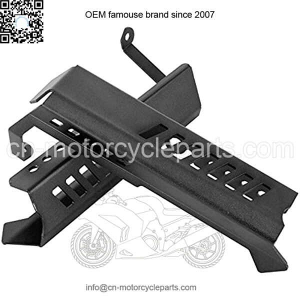 Yctze Oil Cooler Engine Oil Cooler Kit CNC Billet Radiator Side Guards Cover Protector Replacement for Yamaha MT09 FZ09 2013 2017(black) - Image 5