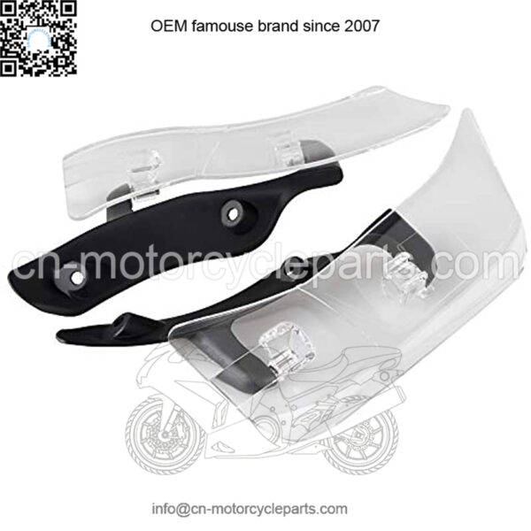 Motorcycle ABS Clear Adjustable Fairing Side Wing Windshield Air Deflectors Fairing For Harley Touring Road Glide FLTRXS FLTRUSE 2015-2020 - Image 4