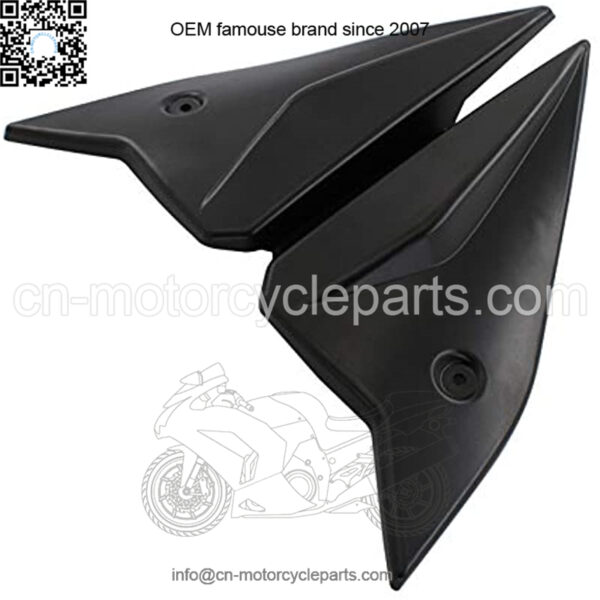 Motorcycle ABS Plastic Side Panel Covers Fairings for 2015-2018 Yamaha MT-09 FZ-09 - Black - Image 4