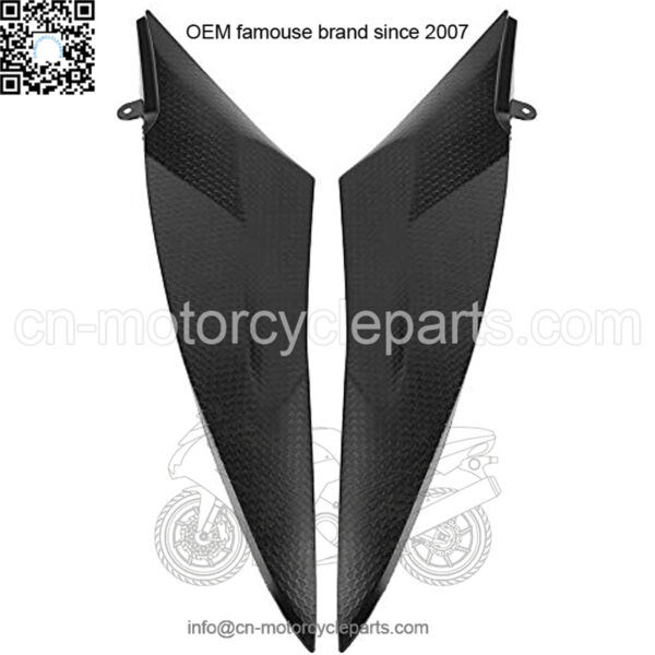Motorcycle Accessories Gas Tank Side Trim Insert Cover Panel Motorbike Fairing Cowl Plastic Gas Tank Side Fairing Panel Cover Trim for YAMAHA YZF-R6 2006-2007