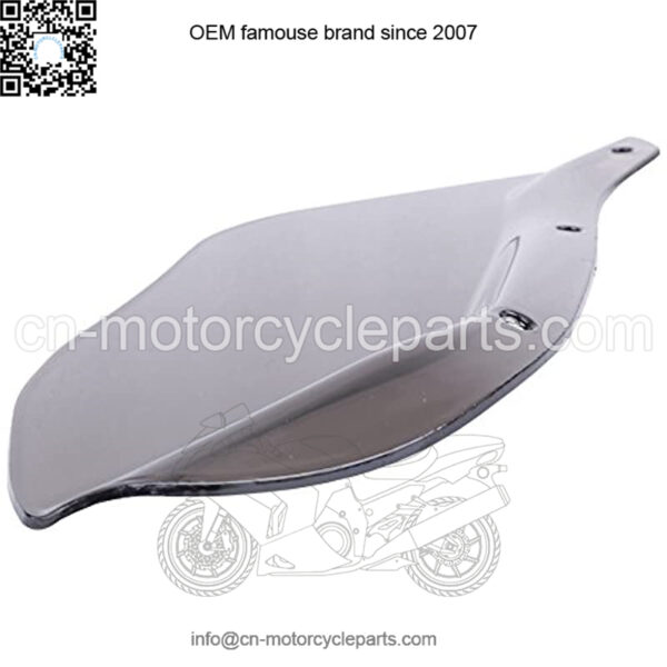 Master 2 Pcs Fairing Air Deflectors Side Wings Windshield Side Cover Shield Compatible for 1996-2013 Harley Touring Electra/Street/Tri Glide CVO,Dark Smoke - Image 4