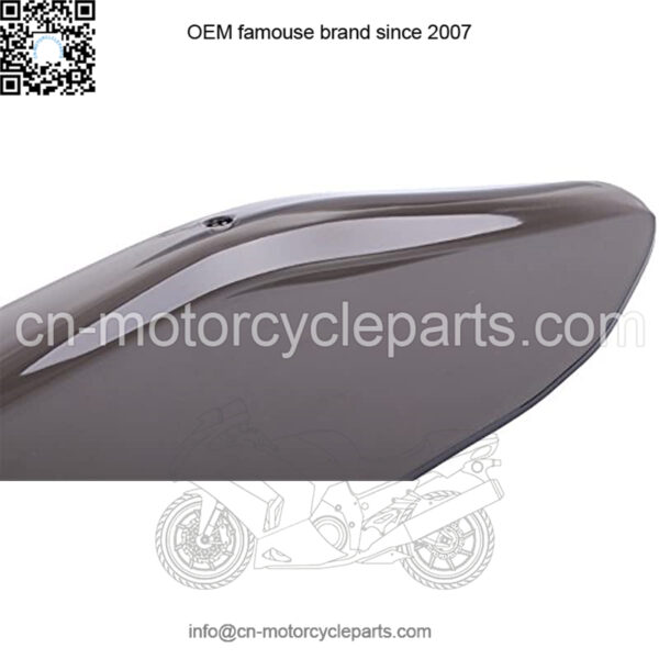 Master 2 Pcs Fairing Air Deflectors Side Wings Windshield Side Cover Shield Compatible for 1996-2013 Harley Touring Electra/Street/Tri Glide CVO,Dark Smoke - Image 5