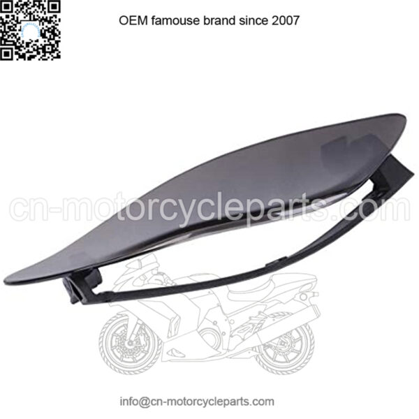 MASTER New Adjustable Air Deflectors Side Wings Windshield Fairing Side Cover Shield Compatible for 2014-2021 Harley Touring Electra/ Street/ Tri Glide CVO ,Dark Smoke - Image 4
