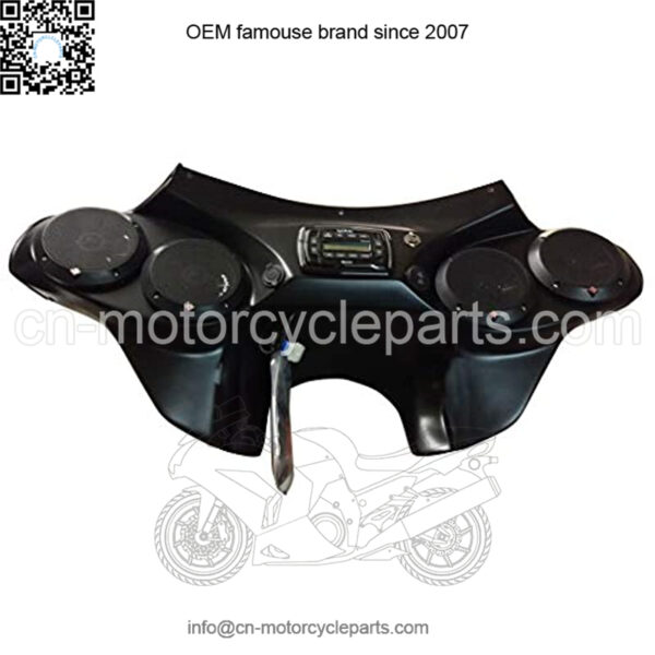Fairing for HD Road King with Stereo Speakers PRV250 and 4x5.25" Motorcycle Audio - Image 4