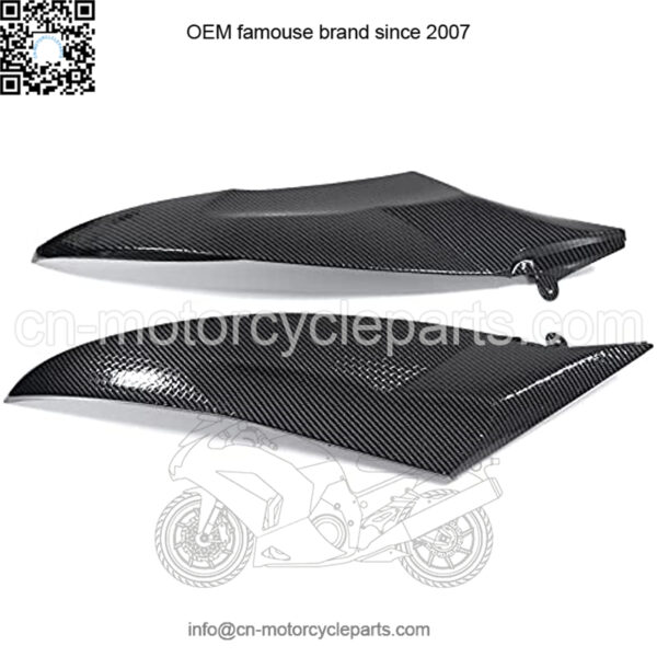 Motorcycle Accessories Carbon Fiber Gas Tank Side Trim Insert Cover Panel Fairing Cowl, Compatible with Yamaha YZF R6 2006 2007 YZFR6 06 07 - Image 5