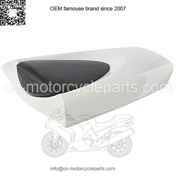 Motorbike Rear Fairing Seat Cowl Passenger Rear Seat Cover Pillion Tail Cowl Fit for Honda CBR600RR F5 2007 08 09 10 11 2012 ABS plastic Rear Seat Cover cowl (White Color) - Image 3