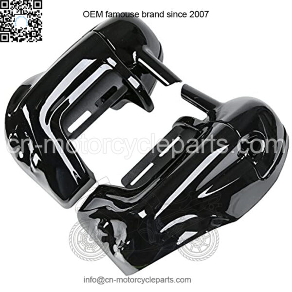 Lower Vented Leg Fairing + 6.5" Speakers W/Grills for Harley Touring 1983-2013 Road King Electra Street Glide Ultra Classic - Image 5