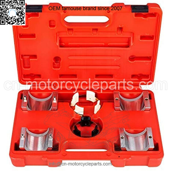 MOTO Motorcycle Adjustable Fork Seal Driver Tool 33mm-45mm 48mm-54mm Case Compatible for Harley Davidson Suzuki Kawasaki Yamaha Honda