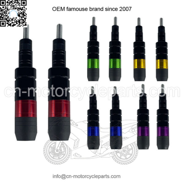 Modified motorcycle electric car CNC anti-fall stick front and rear pedal anti-collision stick support model Southeast Asia cross-border electric