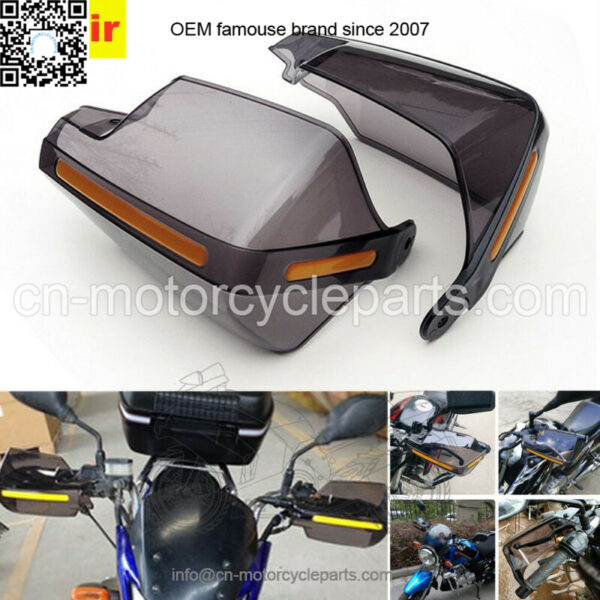22mm 7/8" ATV Motorcycle Handle Bar Hand Guard Protector Wind Deflector Shield