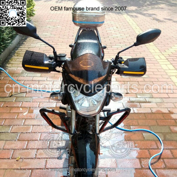 22mm 7/8" ATV Motorcycle Handle Bar Hand Guard Protector Wind Deflector Shield - Image 3
