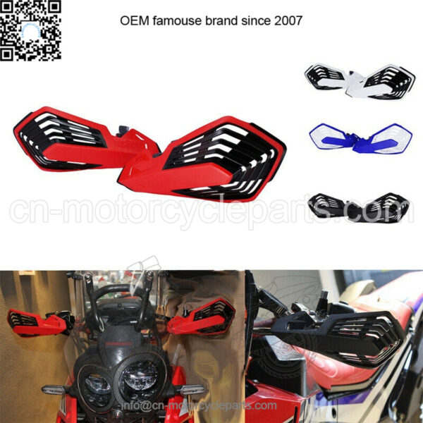 ATV Motorcycle Grille Hand Shield Handguard Protector for 7/8" 22mm Handlebars - Image 2