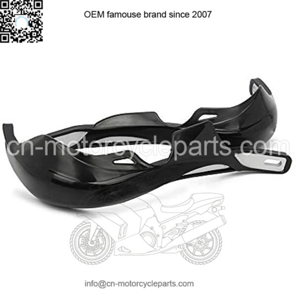 Motorcycle Universal Handguards Dirt Bike Hand Guards For ATV off Road Motocross Enduro - Black - Image 5