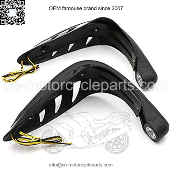 Motorcycle Universal Handguards Aluminium Alloy Hand Guards Brush Bar Handlebar for ATV Yamaha  Suzuki  Motocross Dirt Bike - Image 3