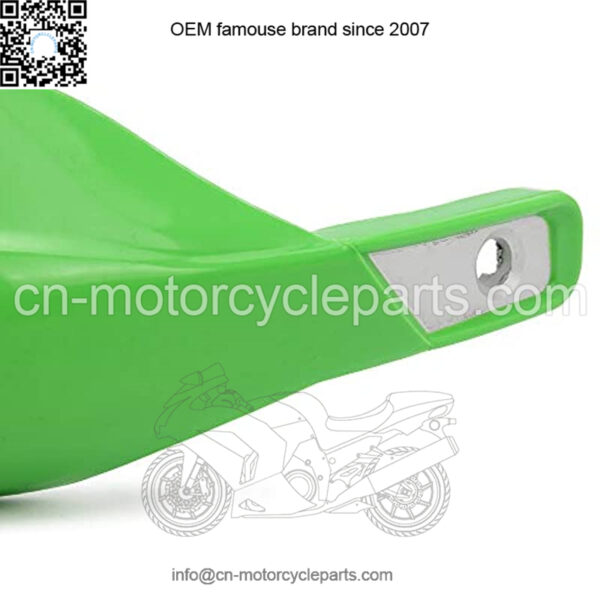 RACING Motorcycle Universal Handguards Aluminum Hand Guards Brush Bar For off Road ATV For Motocross Dirt Bike Enduro -Green - Image 3
