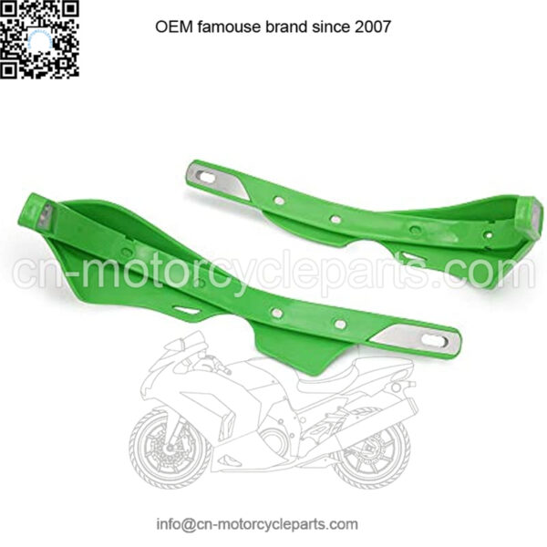 RACING Motorcycle Universal Handguards Aluminum Hand Guards Brush Bar For off Road ATV For Motocross Dirt Bike Enduro -Green - Image 4