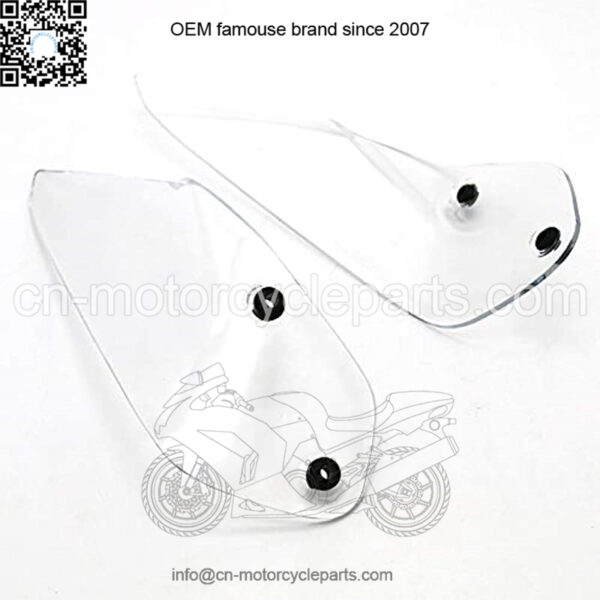 For BMW R1200GS ADV R 1200 GSA R1200 Adventure 2014-2019 Motorcycle Windshield Windscreen Wind Deflector HandShield Handguard (Clear)