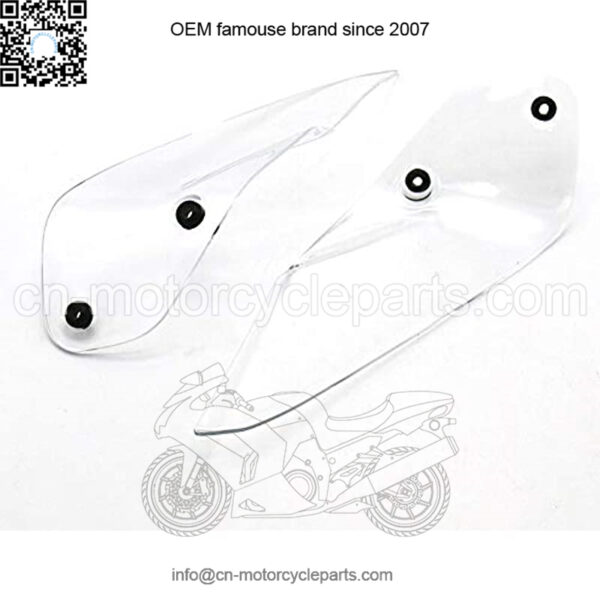 For BMW R1200GS ADV R 1200 GSA R1200 Adventure 2014-2019 Motorcycle Windshield Windscreen Wind Deflector HandShield Handguard (Clear) - Image 5