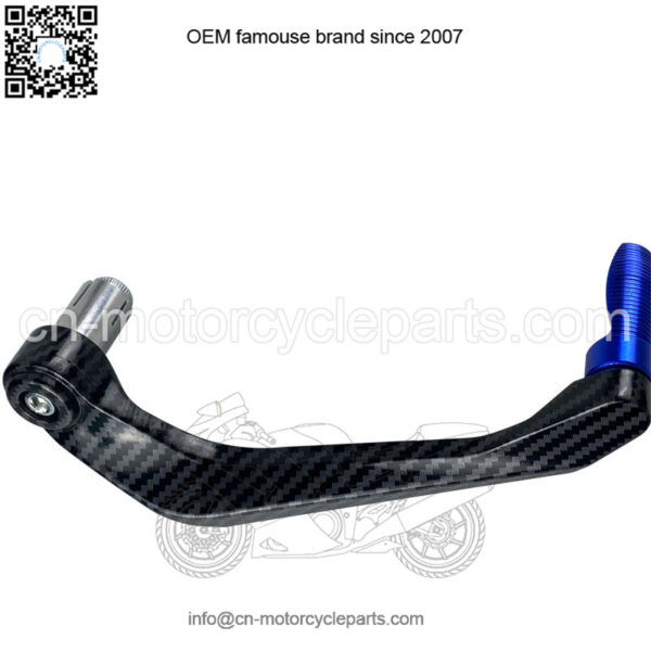 Cross-border motorcycle accessories carbon brazing maintenance hand modified anti-fall horn brake hand guard bow CNC water transfer - Image 2