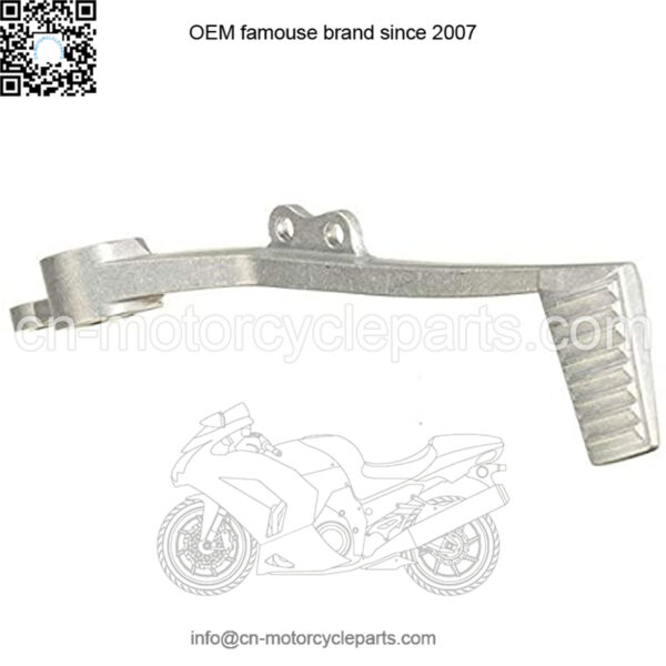 Motorcycle Silver Rear Folding Brake Shift Pedal Foot Lever For HONDA CBR 600 RR 2007-2012 - Image 2