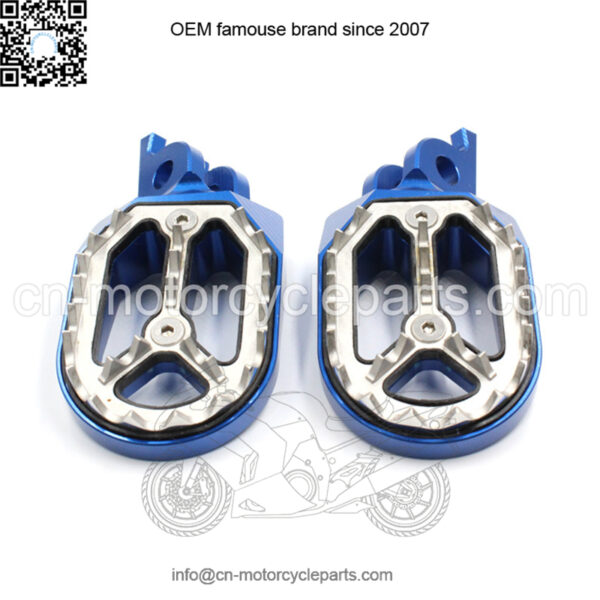 Off-road pedal motorcycle accessories CNC aluminum alloy pedal FX-208 - Image 2