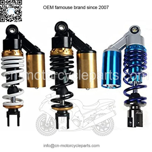 Motorcycle Shock Universal 1 PCS 235mm Rear Shock Absorber of Motorcycle Rear Suspension for YA-MAHA 50CC gen Shock Absorber (Color : 235MM-C)