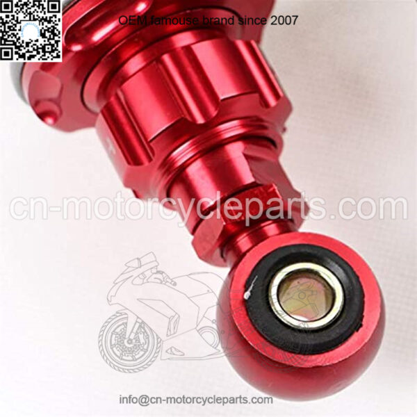 Spring Assemblies Motorcycle Rear Shock 320mm Motorcycle Shock Absorber Modified Built-in Air Bag Rear Shock Rear Suspension Refit Fit ATV Dirt Bike Scooter (Color : Red Round) - Image 5