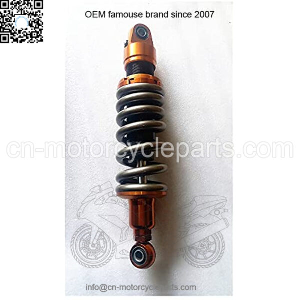 Suspension Shock 310mm 320mm 330mm 12mm Spring Motorcycle Rear Shock Absorbers for BSE T8 Dirt Gokart ATV for Bike   car (Color : 330mm Yellow) - Image 2