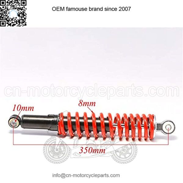 Absorber Suspension Spring Front Shock Suspension Shock 8mm Motorcycle Protector Fit for ATV Quad Coolster Motorcycle Shock Absorber - Image 2